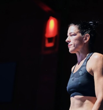 La luchadora publicó la imagen