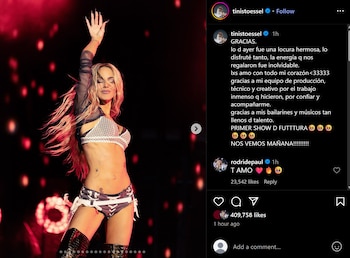 El tierno mensaje de Rodrigo