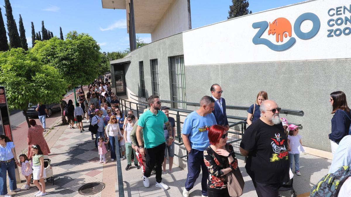Entrada al Centro de Conservación Zoo de Córdoba.