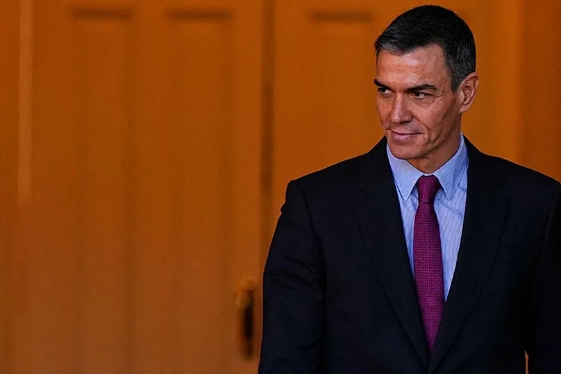 El presidente del Gobierno español, Pedro Sánchez