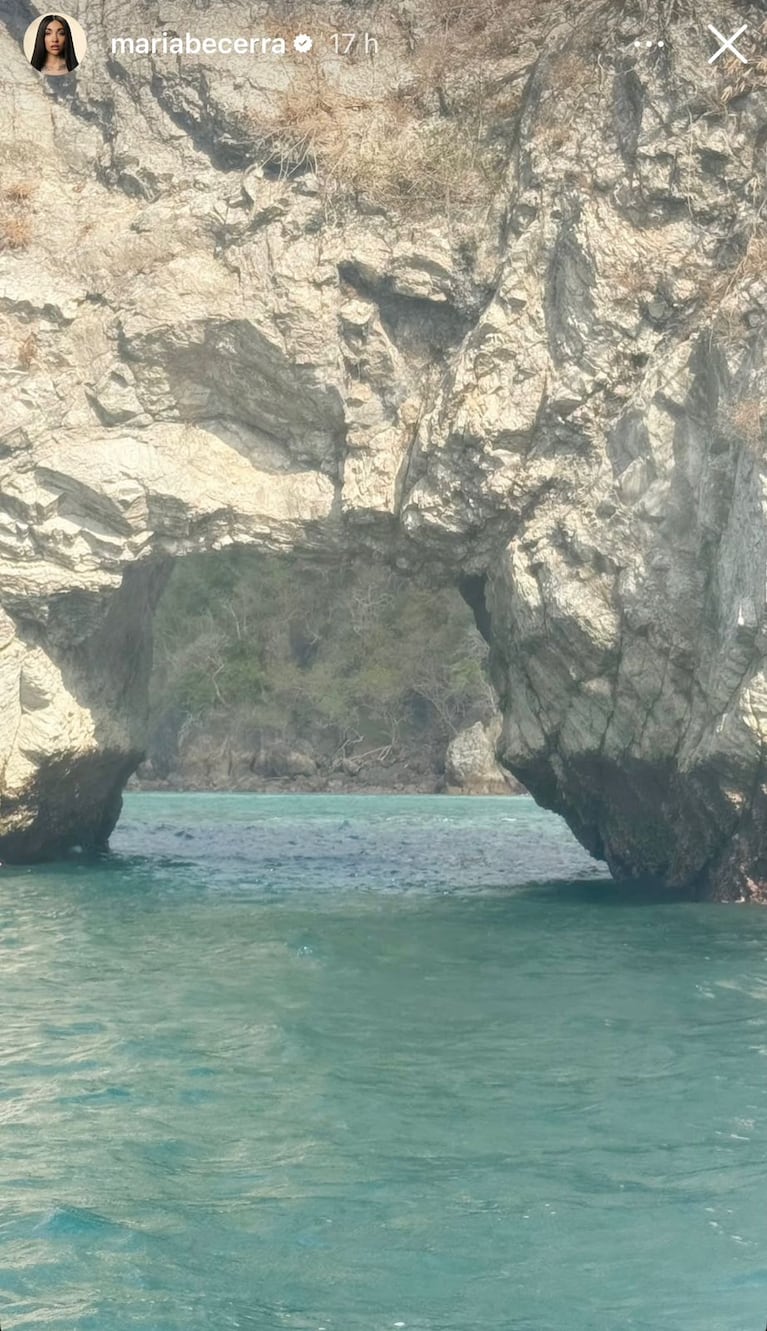 El paisaje que publicó María Becerra en redes sociales. (Foto: Instagram/@mariabecerra)